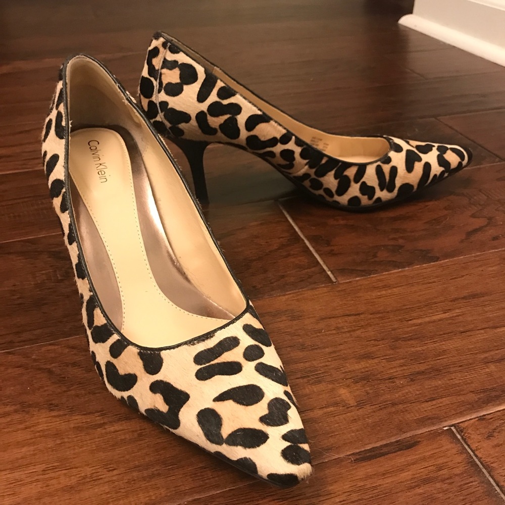Leopard heels